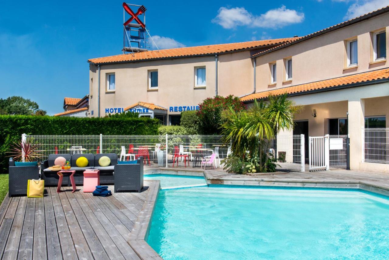 Logis Hotel L'Air Marin Yves المظهر الخارجي الصورة